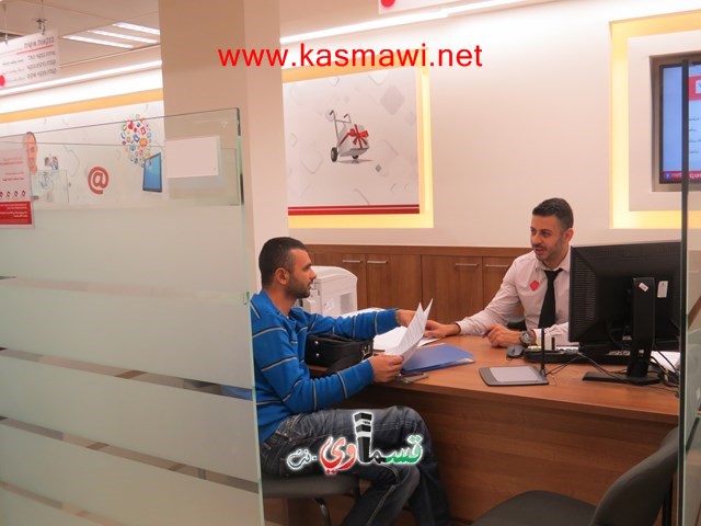 كفرقاسم : في الاسبوع الاول لافتتاح بنك هبوعليم 315 حساب جديد والاقبال كالماء للعطشان 